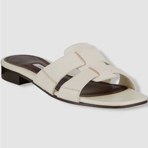 Emme Parsons Leo Sandals in Ivory Size 37 (US 6.5)